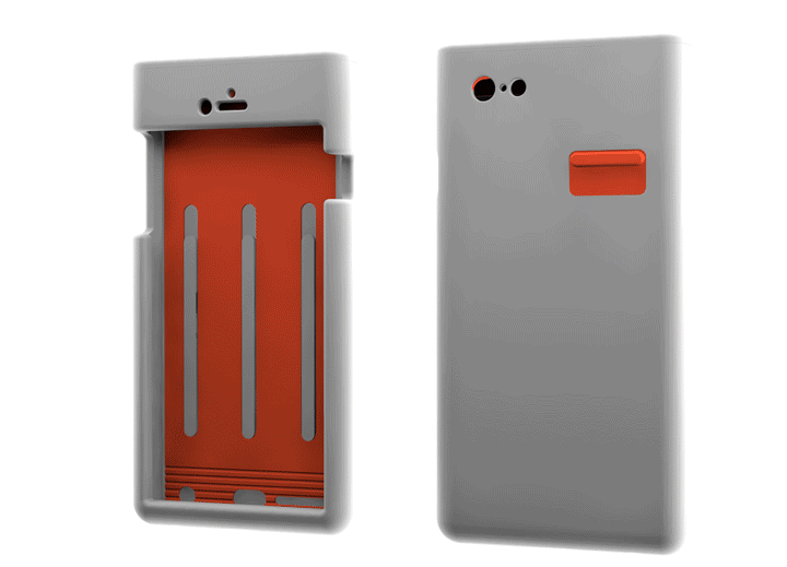 Purism phone case prototype